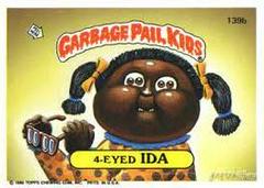 4-Eyed IDA #139b 1986 Garbage Pail Kids Prices