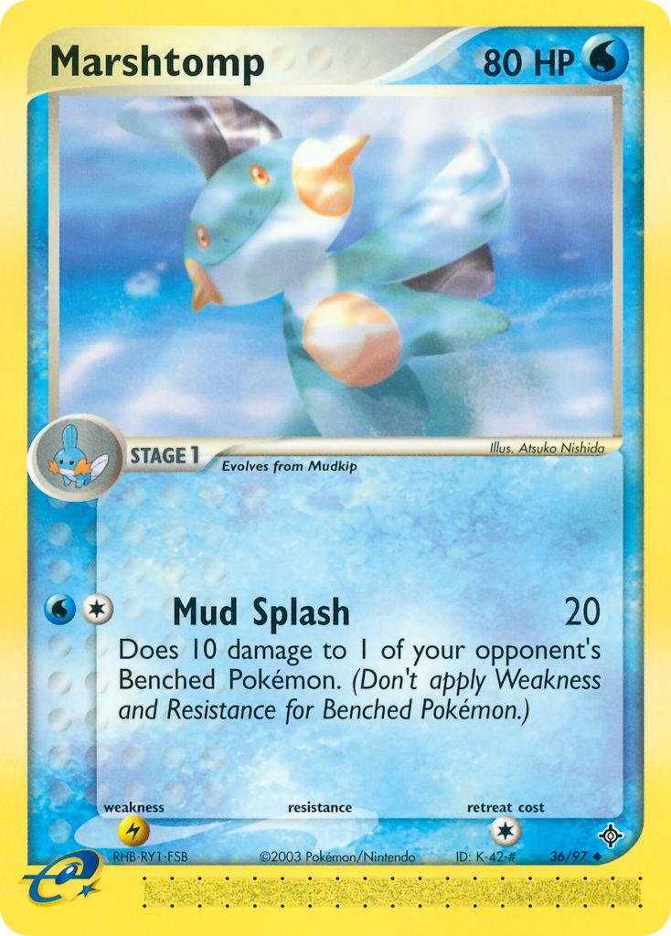 Marshtomp #36 Pokemon Dragon
