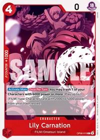 Lily Carnation OP06-015 One Piece Wings of the Captain