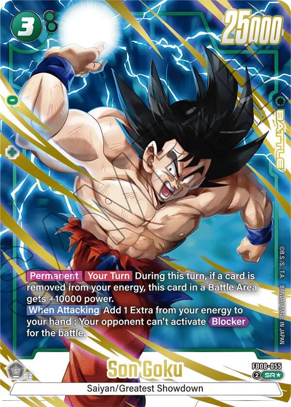 Son Goku [Alternate Art] FB08-055 Prices | Dragon Ball Fusion