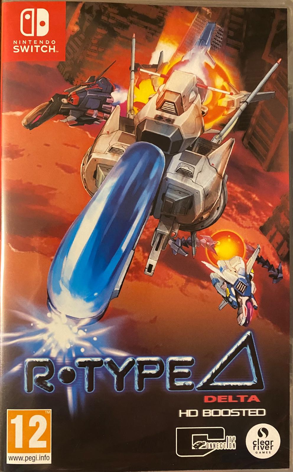 Carátula de R-Type Delta HD Boosted para Switch (edición PAL España)