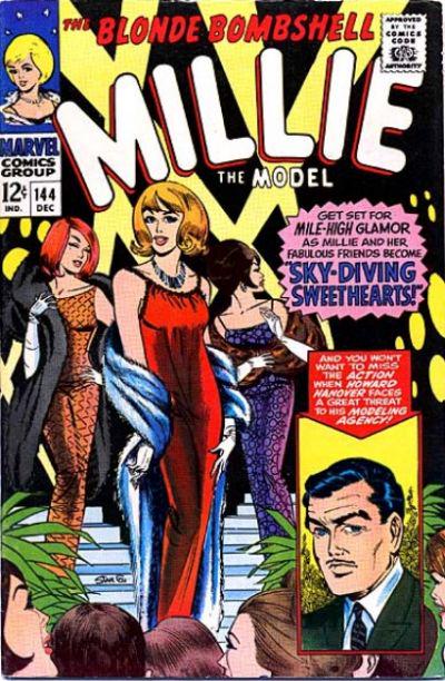 Millie the Model #144 (1966) Comic Books Millie the Model