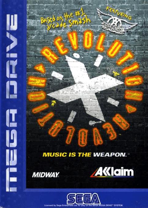 Revolution X PAL Sega Mega Drive
