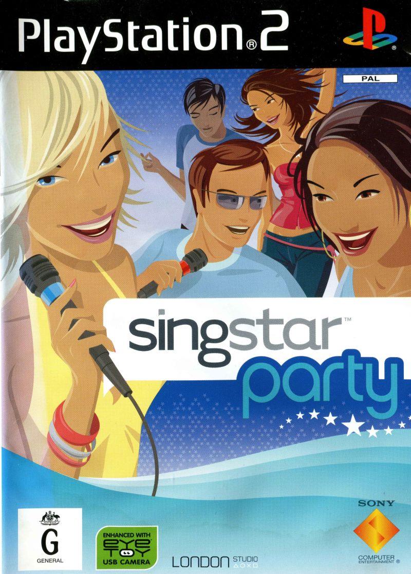 SingStar Party PAL Playstation 2
