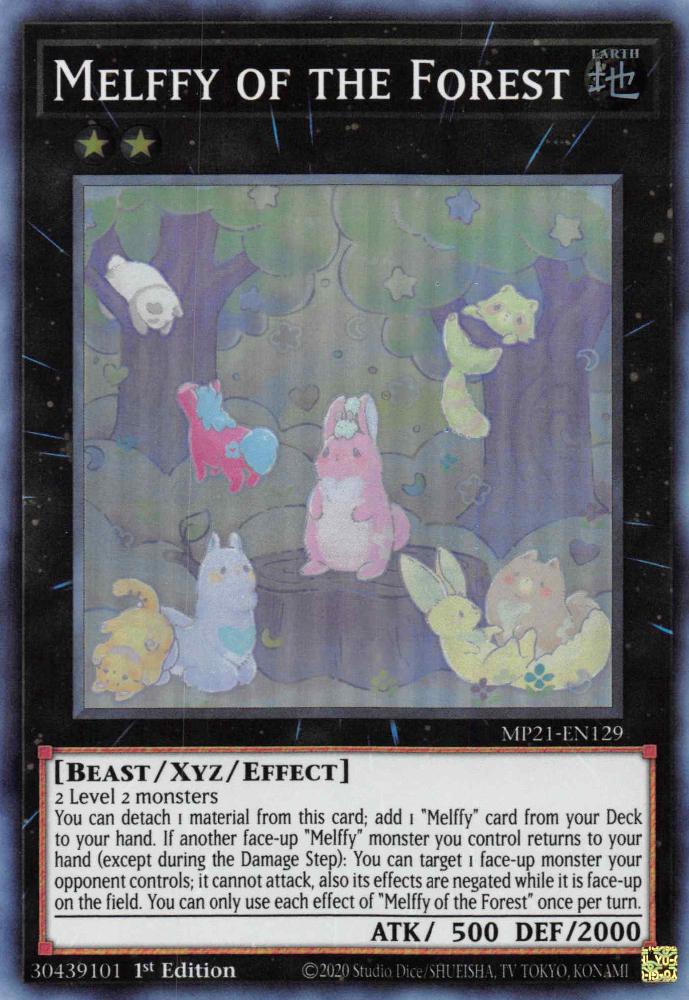 Melffy of the Forest MP21-EN129 YuGiOh 2021 Tin of Ancient Battles Mega Pack