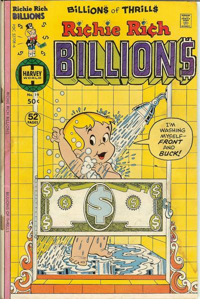 Richie Rich Billions #19 (1977) Comic Books Richie Rich Billions