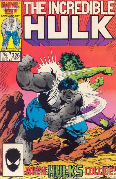 The Incredible Hulk #326 (1986) Comic Books Incredible Hulk