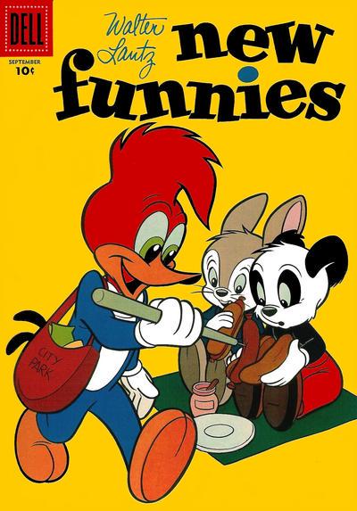 New Funnies #235 (1956) Comic Books New Funnies