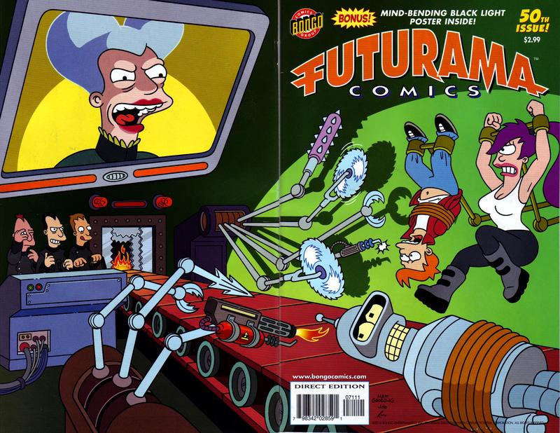 Futurama Comics #50 (2010) Comic Books Futurama Comics