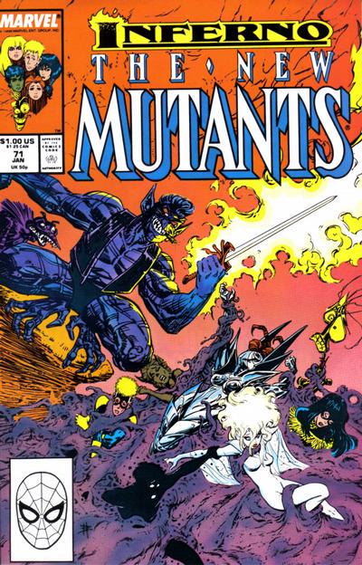New Mutants #71 (1989) Comic Books New Mutants