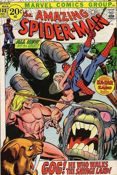 Amazing Spider-Man #103 (1971) Comic Books Amazing Spider-Man