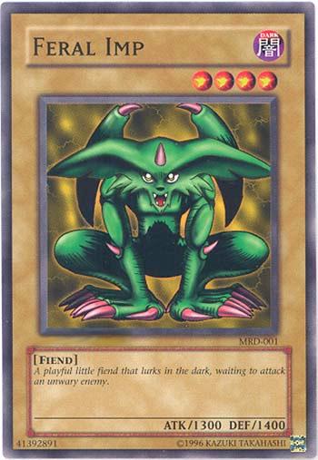 Feral Imp MRD-001 YuGiOh Metal Raiders