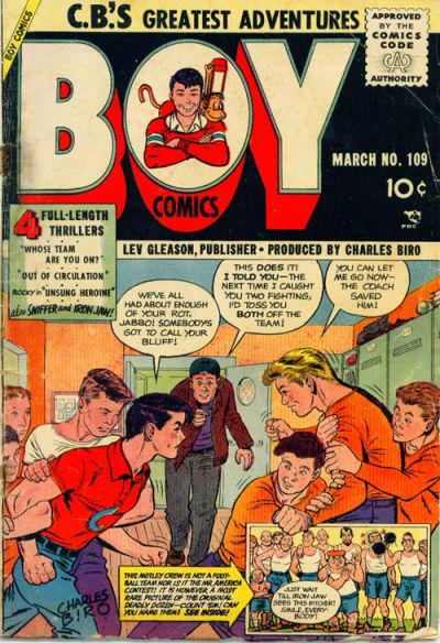 Boy Comics #109 (1955) Comic Books Boy Comics