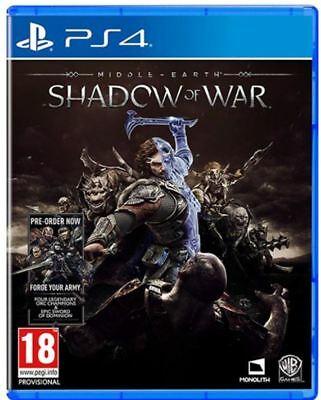 Middle-Earth Shadow of War PAL Playstation 4