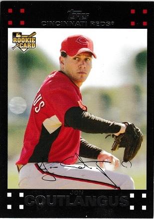 Jon Coutlangus #UH170 Baseball Cards 2007 Topps Update & Highlights