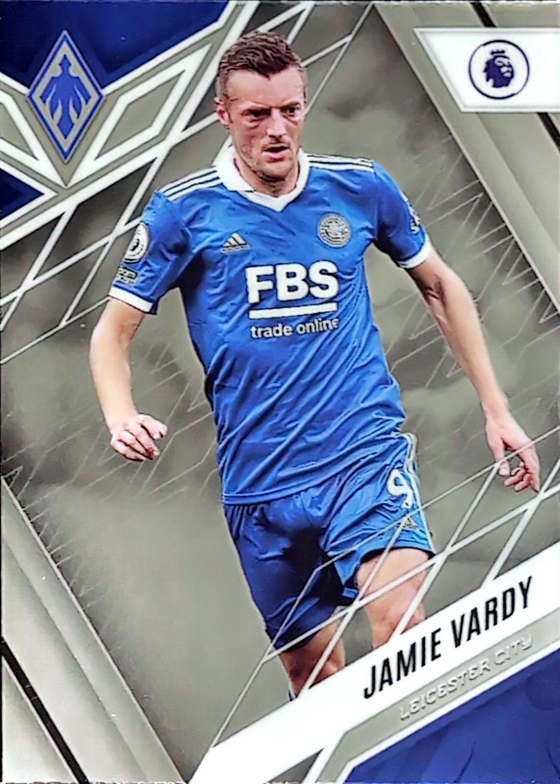 Jamie Vardy #247 2022 Panini Chronicles Premier League