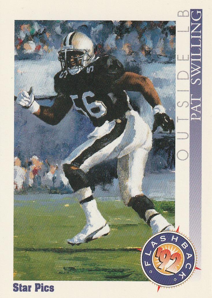 Pat Swilling #30 1992 Star Pics Football