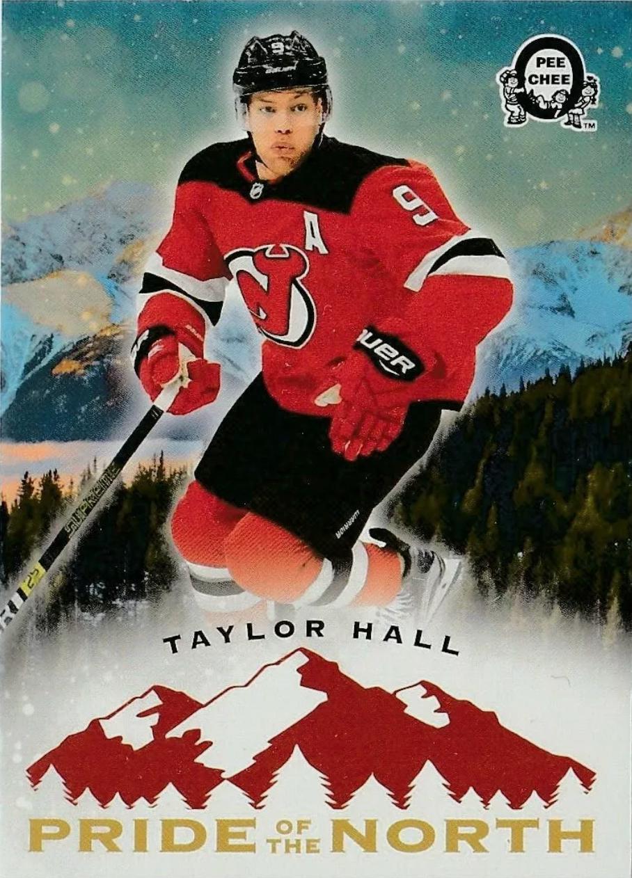 Taylor Hall #P-20 Hockey Cards 2018 O-Pee-Chee Coast-to-Coast Pride of the North