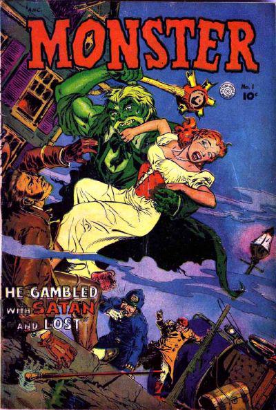 Monster #1 (1953) Comic Books The Monster