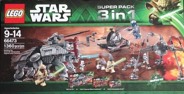 Star Wars Bundle Pack, Super Pack 3 in 1 #66473 LEGO Star Wars