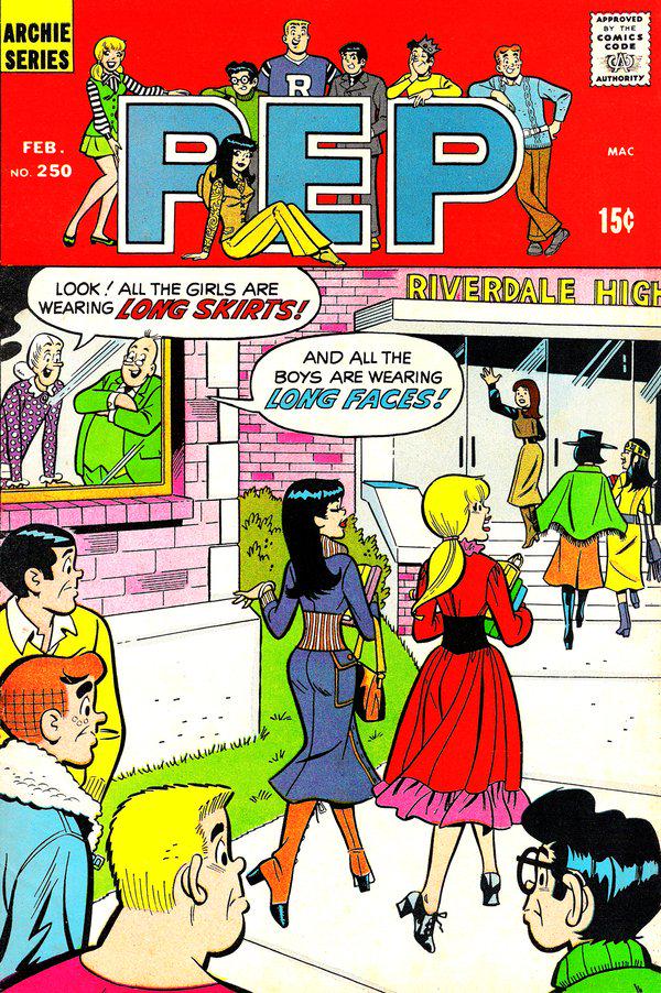 Pep Comics #250 (1971) Comic Books PEP Comics