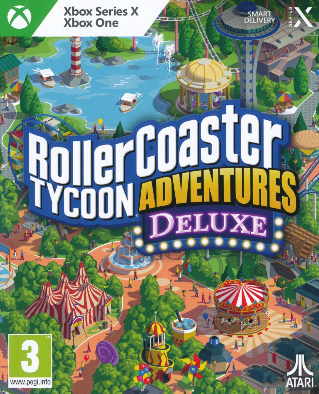 Roller Coaster Tycoon Adventures Deluxe PAL Xbox Series X