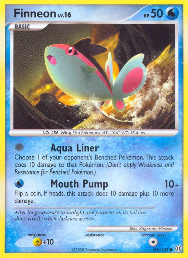 Finneon #61 Pokemon Stormfront