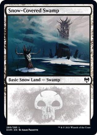Snow-Covered Swamp Magic Kaldheim