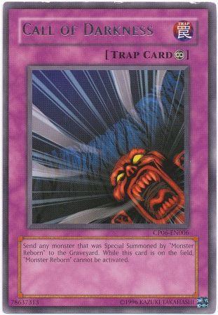 Call of Darkness CP06-EN006 YuGiOh Champion Pack: Game Six