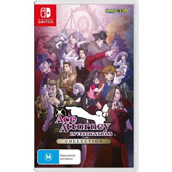 Ace Attorney Investigations Collection PAL Nintendo Switch