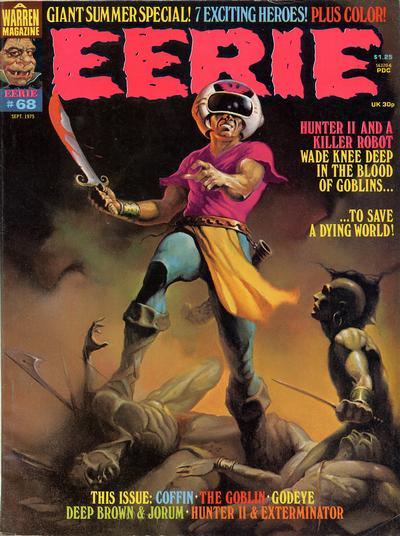 Eerie #68 (1975) Comic Books Eerie