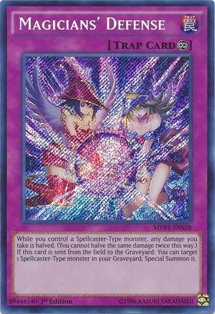 Magicians' Defense MVP1-ENS28 YuGiOh The Dark Side of Dimensions Movie Pack