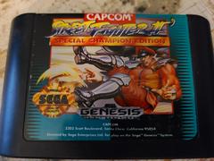 Cartridge (Front) | Street Fighter II Special Champion Edition Sega Genesis