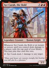 Syr Carah, the Bold #145 Magic Throne of Eldraine Prices