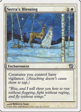 Serra's Blessing Magic 9th Edition