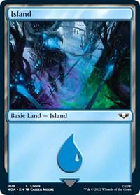 Island #308 Magic Warhammer 40,000