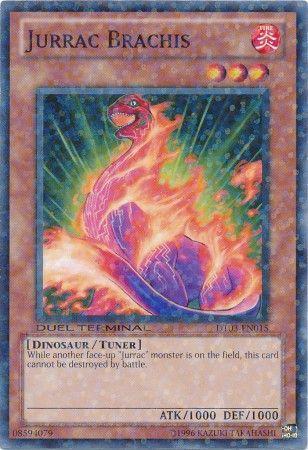 Jurrac Brachis DT03-EN015 YuGiOh Duel Terminal 3