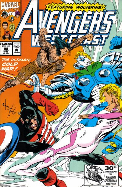 West Coast Avengers #88 (1992) Comic Books West Coast Avengers