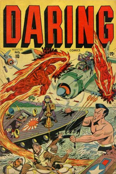 Daring Comics #10 (1944) Comic Books Daring Comics