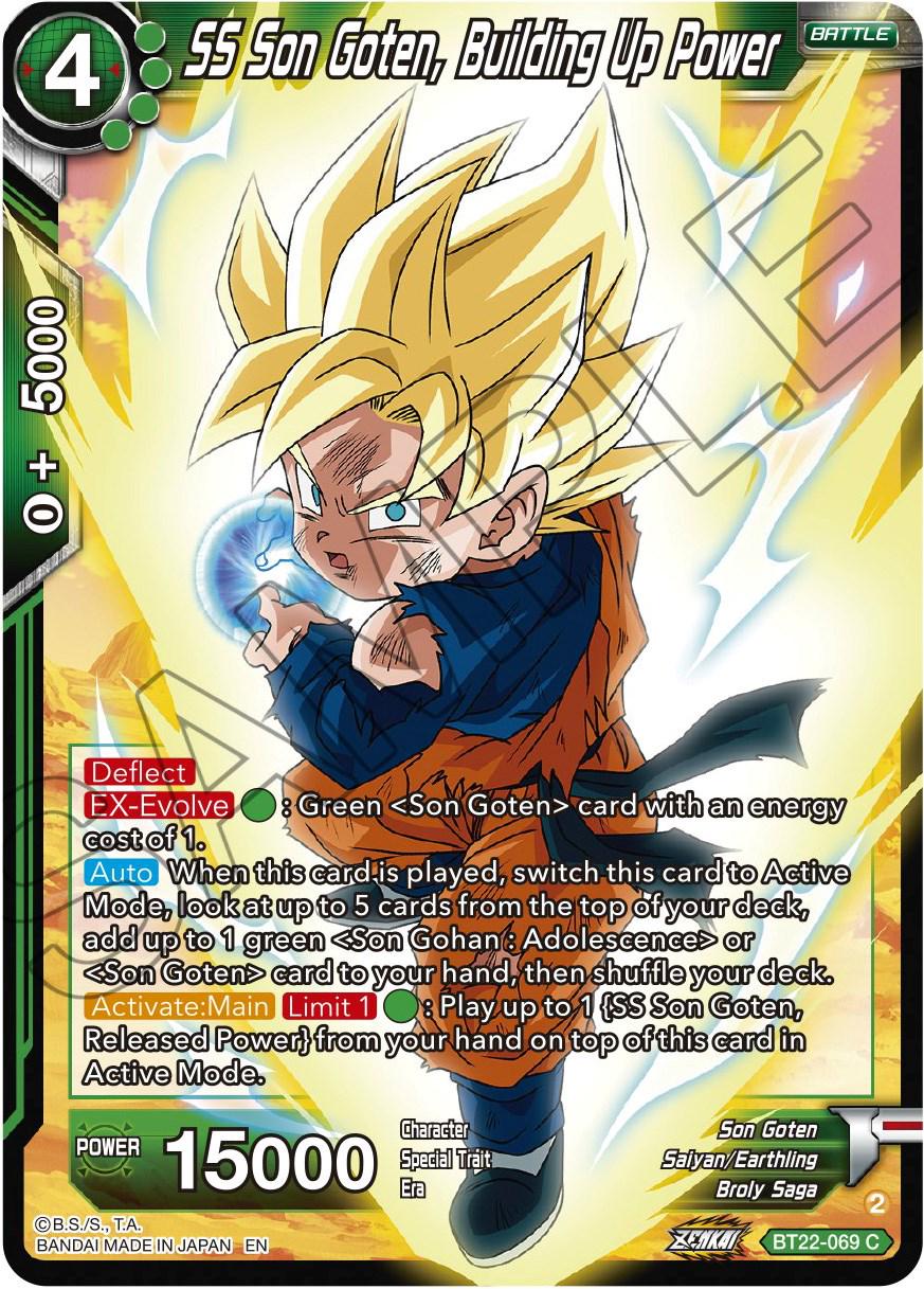 SS Son Goten, Building Up Power BT22-069 Dragon Ball Super Critical Blow