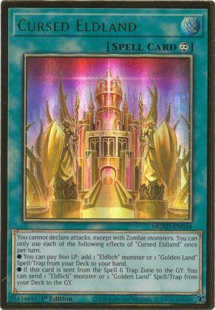 Cursed Eldland MGED-EN048 YuGiOh Maximum Gold: El Dorado