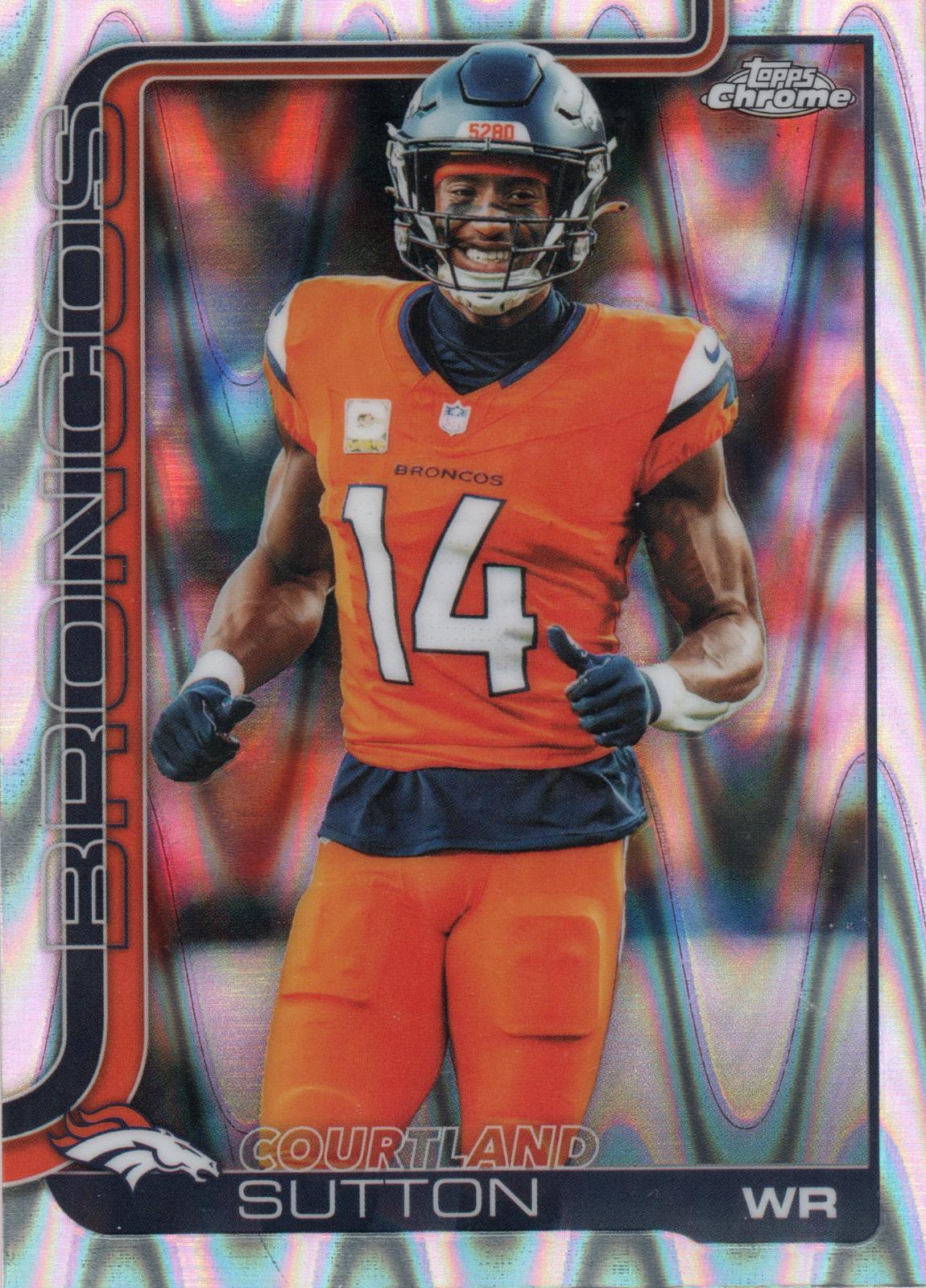 2025 Courtland Sutton [RayWave Refractor] #86