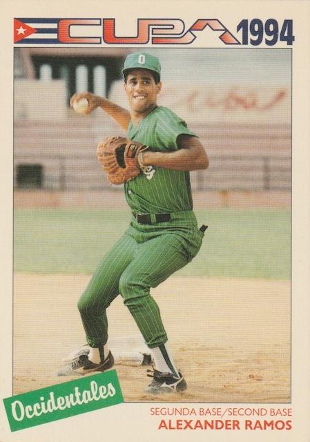 Alexander Ramos #7 1994 Cuban Serie Selectiva Baseball