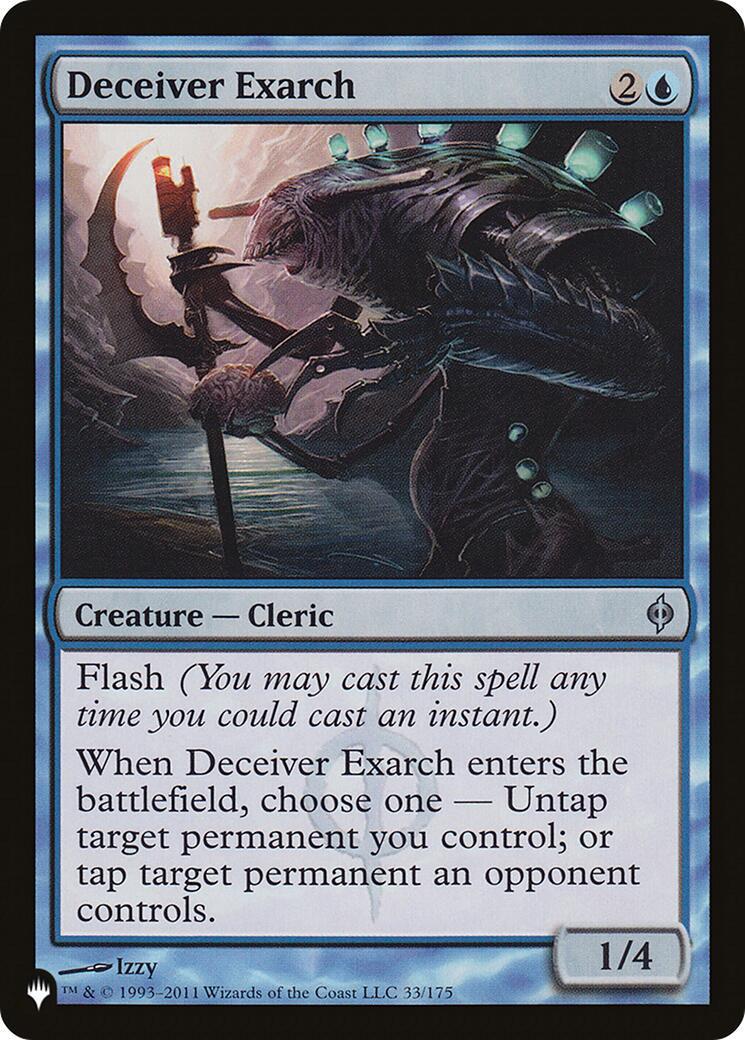 Deceiver Exarch (Magic The List Reprints)