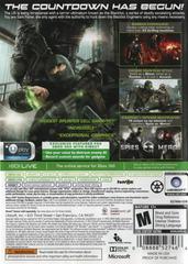 Rear | Splinter Cell: Blacklist Xbox 360
