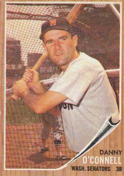 Danny O'Connell #411 1962 Topps Baseball