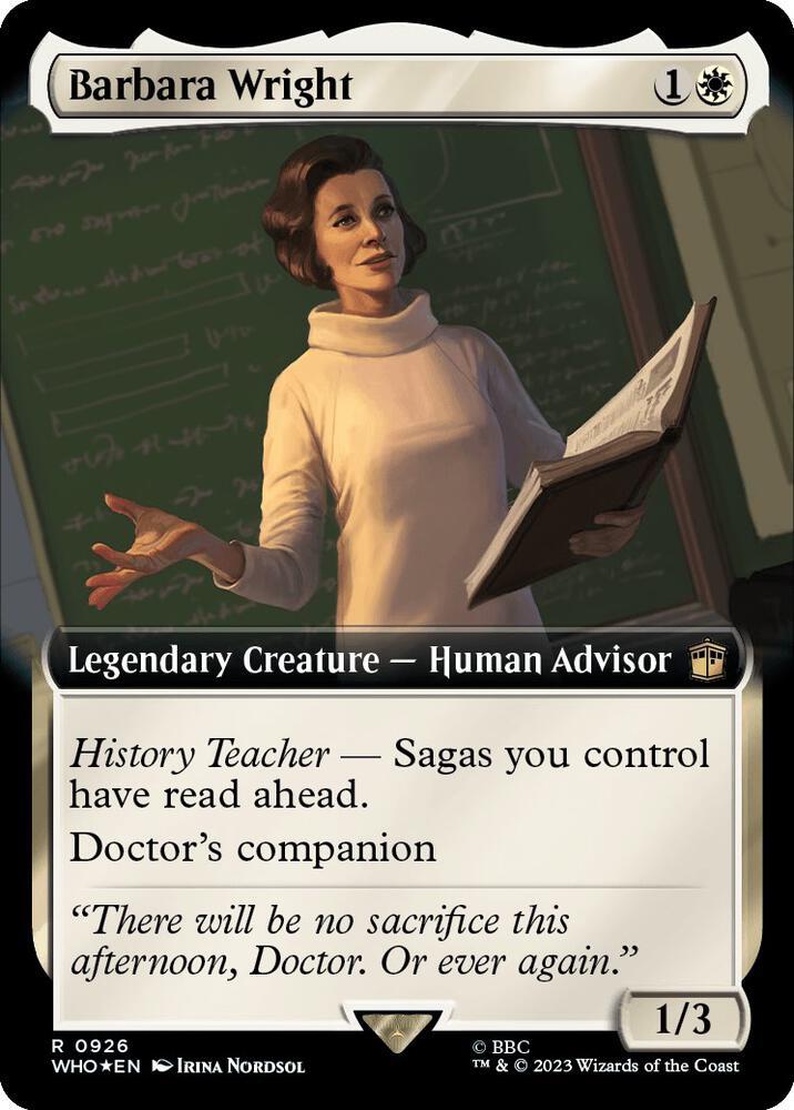 Barbara Wright [Foil] (Magic Doctor Who)