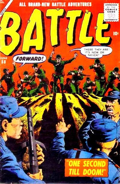 Battle #58 (1958) Comic Books Battle