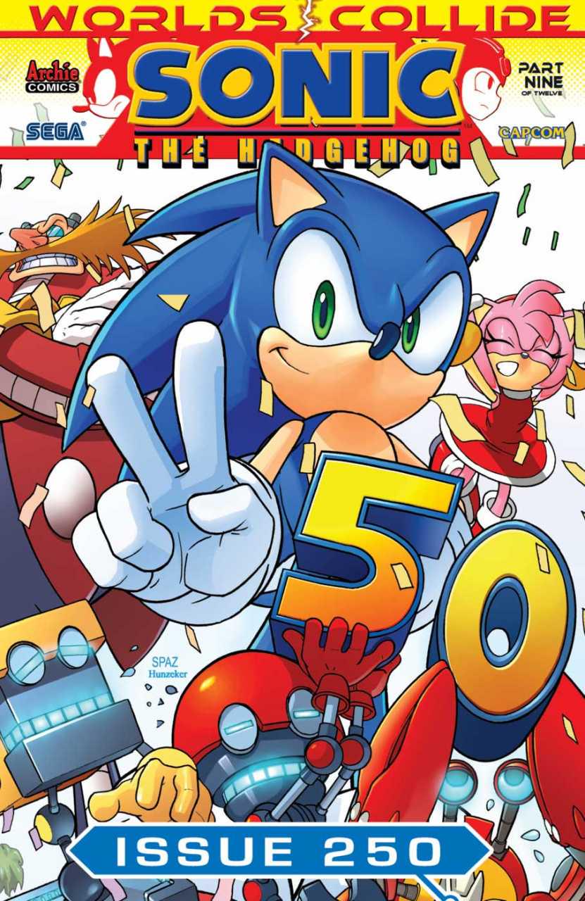 Sonic the Hedgehog #250 (2013) Comic Books Sonic the Hedgehog