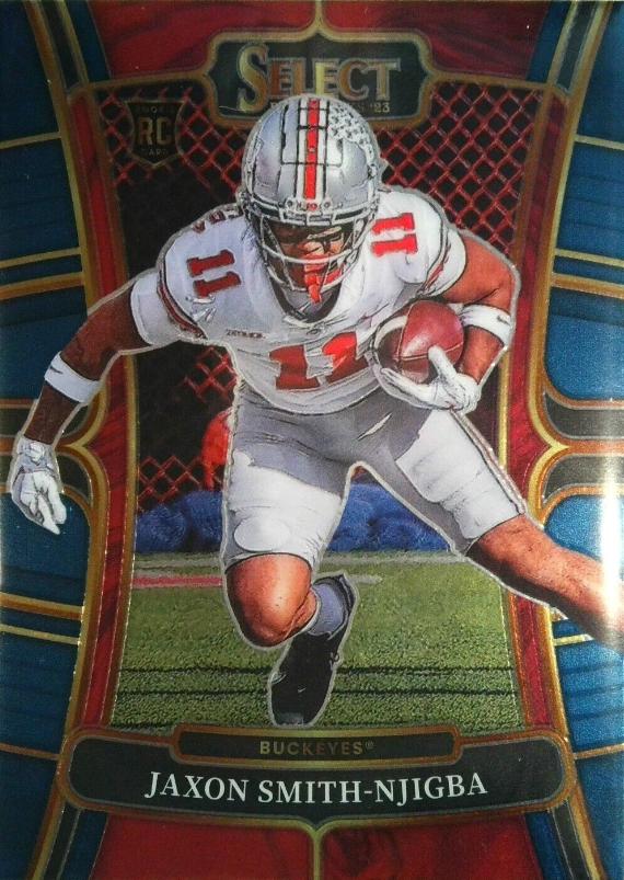 Jaxon Smith Njigba #7 Football Cards 2023 Panini Select Draft Picks